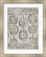 Framed Mudcloth Patterns VIII