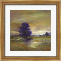 Framed Purple Tree