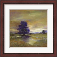 Framed Purple Tree