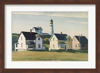 Framed Lighthouse Village (also known as Cape Elizabeth), 1929