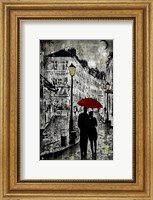 Framed Rainy Promenade