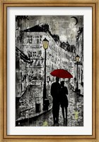 Framed Rainy Promenade