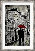 Framed Rainy Promenade