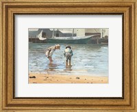 Framed Boys Wading, 1873