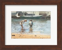 Framed Boys Wading, 1873