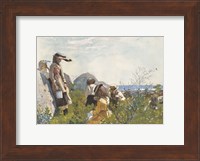 Framed Berry Pickers, 1873
