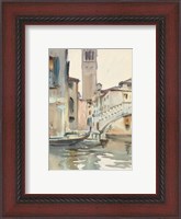 Framed Bridge and Campanile, Venice, 1902/04