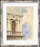 Framed Corner of the Library in Venice, 1904/07