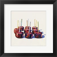 Framed Nine Jelly Apples, 1964