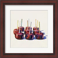 Framed Nine Jelly Apples, 1964