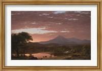 Framed Mt. Ktaadn, 1853