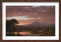 Framed Mt. Ktaadn, 1853