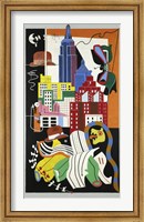 Framed New York Mural, 1932