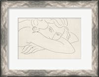 Framed Young Woman with Face Buried in Arms, 1929