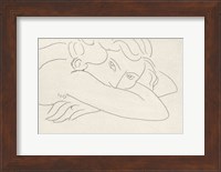 Framed Young Woman with Face Buried in Arms, 1929