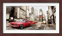 Framed Red Rocket