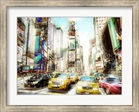 Framed Times Square Multiexposure I