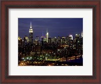 Framed Midtown Manhattan at Night 1