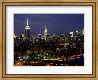 Framed Midtown Manhattan at Night 1