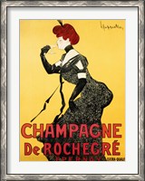 Framed Champagne de Rochegre;, ca. 1902