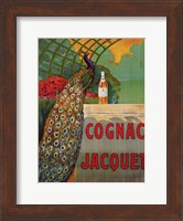 Framed Cognac Jacquet, ca. 1930