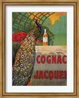 Framed Cognac Jacquet, ca. 1930