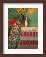 Framed Cognac Jacquet, ca. 1930