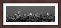 Framed Manhattan Skyline (detail)