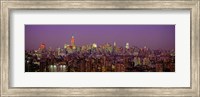 Framed Manhattan at Night