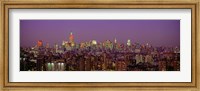 Framed Manhattan at Night