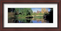 Framed Bow Bridge and Central Park West View, NYC