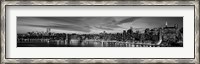 Framed Manhattan Dusk