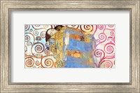 Framed Klimt's Embrace 2.0