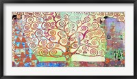 Klimt's Tree of Life 2.0 Framed Print