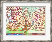 Framed Klimt's Tree 2.0