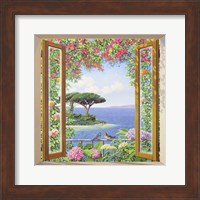 Framed Sulla costa Mediterranea