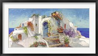 Casa nelle Cicladi Framed Print