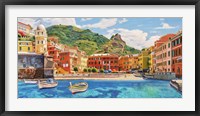 Framed Vernazza nel Sole