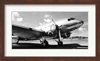 Framed Vintage Airplane