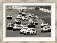 Framed Silverstone Classic Race