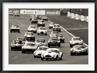 Framed Silverstone Classic Race