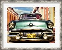 Framed Vintage American Car in Habana, Cuba