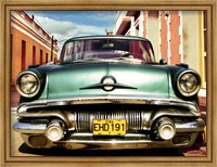 Framed Vintage American Car in Habana, Cuba