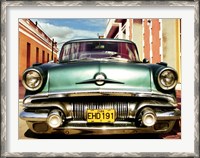 Framed Vintage American Car in Habana, Cuba