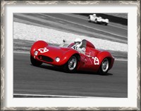 Framed Historical Race Cars 1