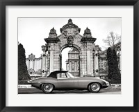 Framed Vintage Sports Car 1