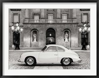 Framed Vintage Sports Car 2