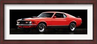 Framed Ford Mustang Mach 1