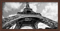 Framed Eiffel Tower in Spring