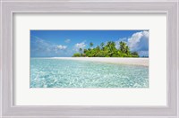 Framed Palm Island, Maldives
